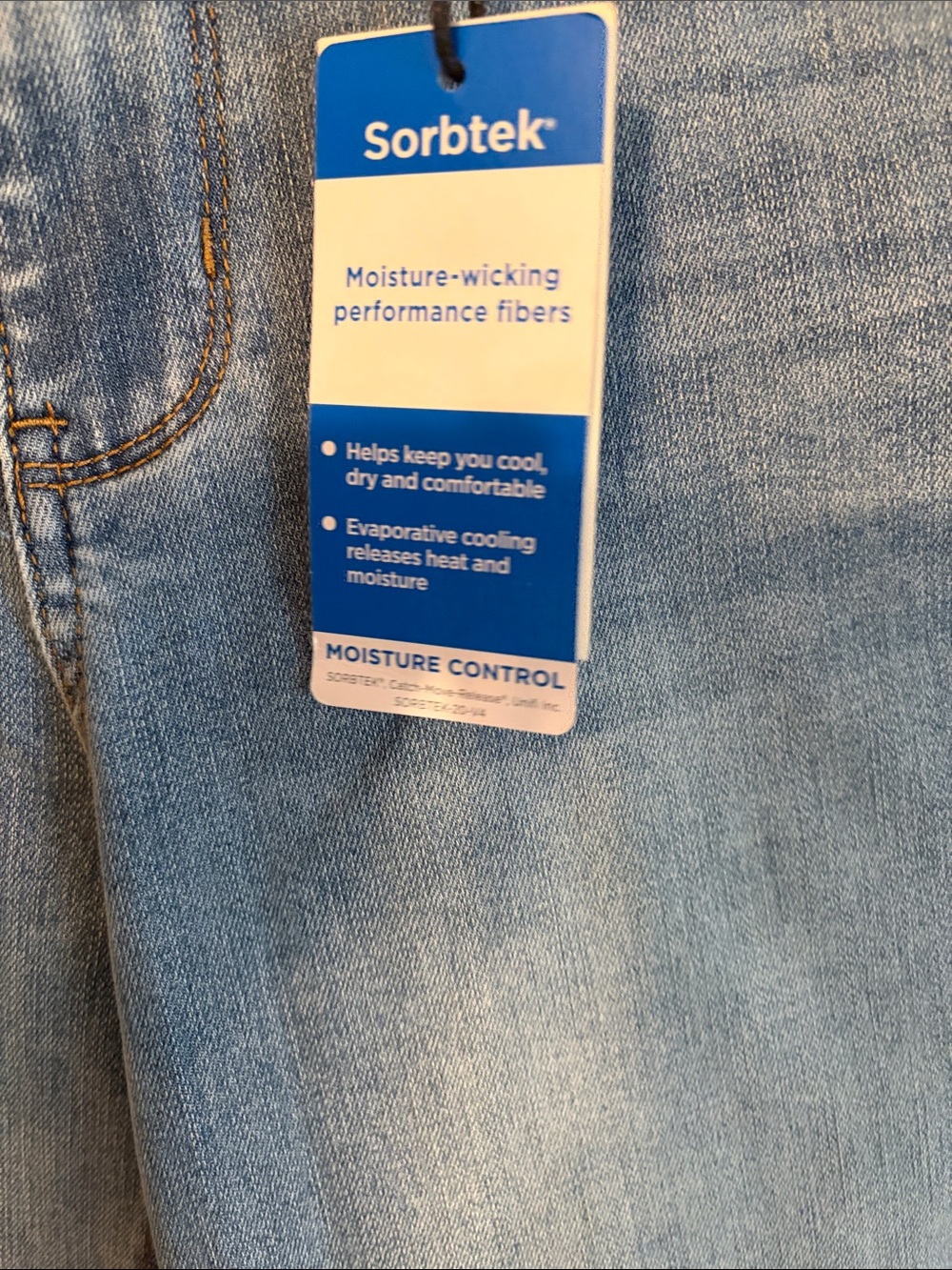 Judy Blue Light Blue Ankle Cropped Jeans. High waist. 9/29. NWT. - Picture 4 of 11